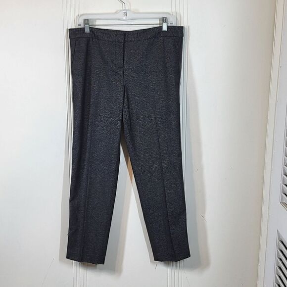 Vince Camuto Women's Pants With Faux Leather Border - Picture 1 of 7
